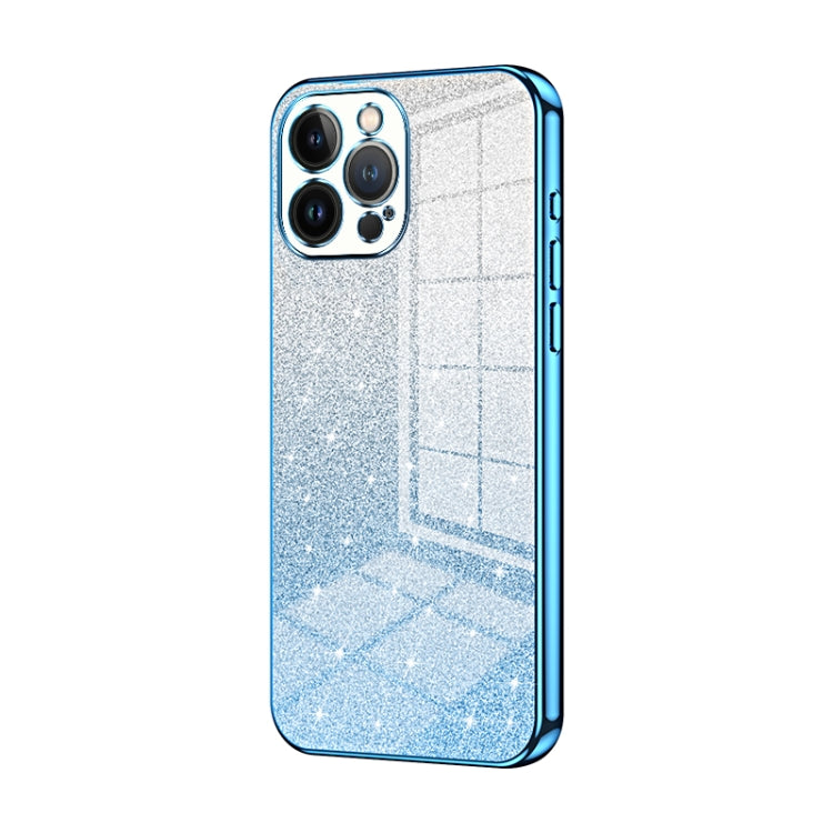 Gradient Glitter Powder Electroplated Phone Case, For iPhone 13 Pro Max, For iPhone 13 Pro, For iPhone 13, For iPhone 12, For iPhone 12 Pro Max, For iPhone 12 Pro