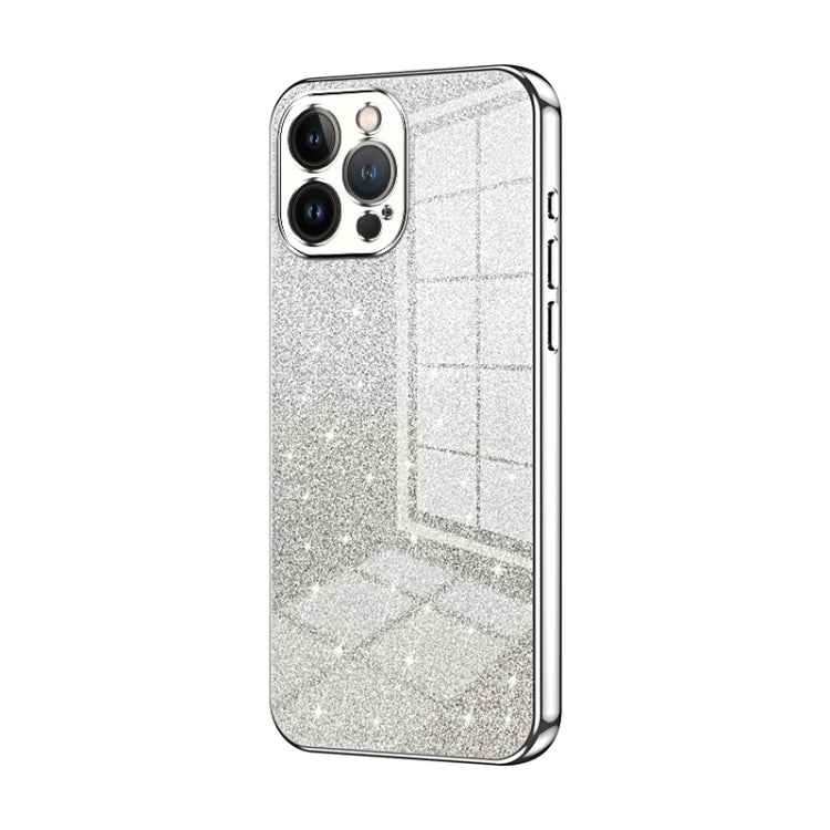 Gradient Glitter Powder Electroplated Phone Case, For iPhone 13 Pro Max, For iPhone 13 Pro, For iPhone 13, For iPhone 12, For iPhone 12 Pro Max, For iPhone 12 Pro