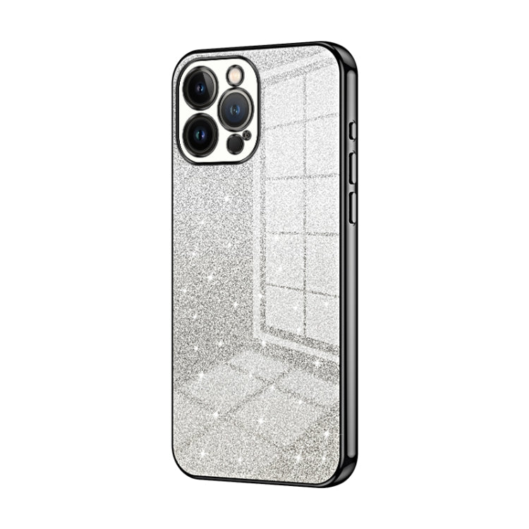 Gradient Glitter Powder Electroplated Phone Case, For iPhone 13 Pro Max, For iPhone 13 Pro, For iPhone 13, For iPhone 12, For iPhone 12 Pro Max, For iPhone 12 Pro