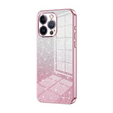 Gradient Glitter Powder Electroplated Phone Case, For iPhone 13 Pro Max, For iPhone 13 Pro, For iPhone 13, For iPhone 12, For iPhone 12 Pro Max, For iPhone 12 Pro