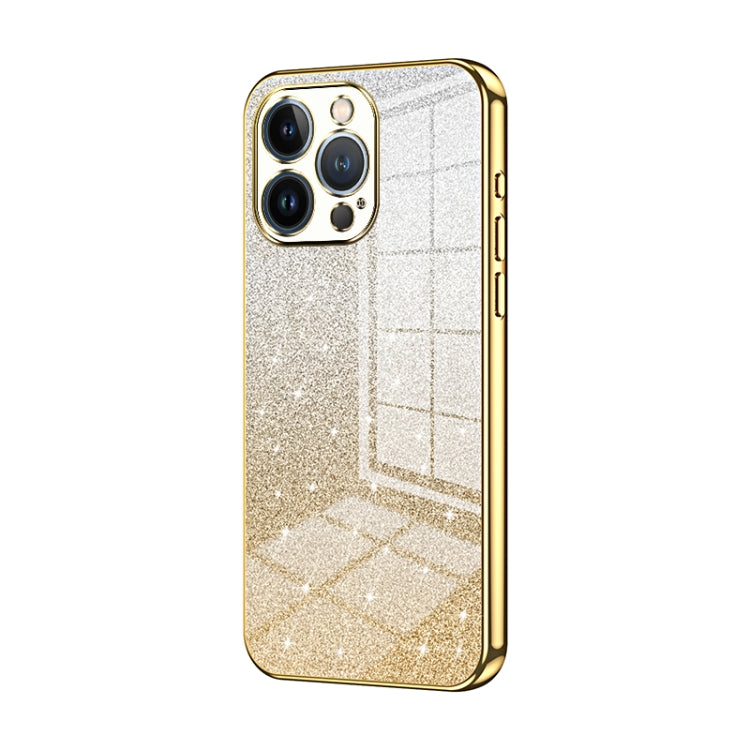 Gradient Glitter Powder Electroplated Phone Case, For iPhone 13 Pro Max, For iPhone 13 Pro, For iPhone 13, For iPhone 12, For iPhone 12 Pro Max, For iPhone 12 Pro