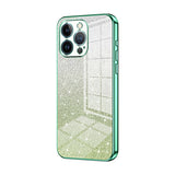 Gradient Glitter Powder Electroplated Phone Case, For iPhone 13 Pro Max, For iPhone 13 Pro, For iPhone 13, For iPhone 12, For iPhone 12 Pro Max, For iPhone 12 Pro