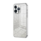 Gradient Glitter Powder Electroplated Phone Case, For iPhone 13 Pro Max, For iPhone 13 Pro, For iPhone 13, For iPhone 12, For iPhone 12 Pro Max, For iPhone 12 Pro