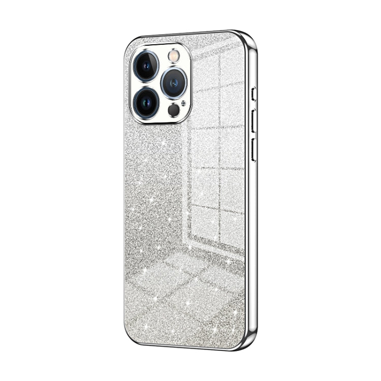 Gradient Glitter Powder Electroplated Phone Case, For iPhone 13 Pro Max, For iPhone 13 Pro, For iPhone 13, For iPhone 12, For iPhone 12 Pro Max, For iPhone 12 Pro