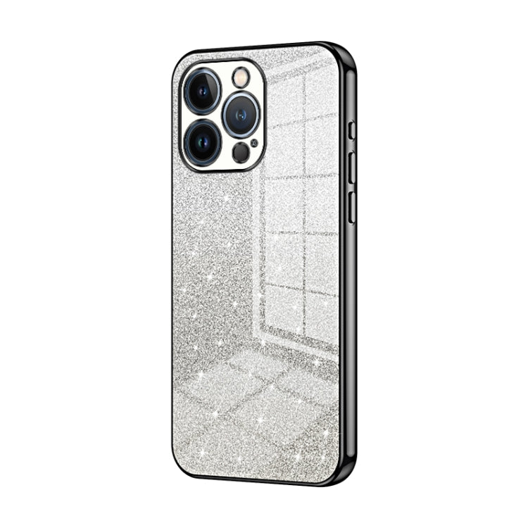 Gradient Glitter Powder Electroplated Phone Case, For iPhone 13 Pro Max, For iPhone 13 Pro, For iPhone 13, For iPhone 12, For iPhone 12 Pro Max, For iPhone 12 Pro
