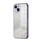 Gradient Glitter Powder Electroplated Phone Case, For iPhone 13 Pro Max, For iPhone 13 Pro, For iPhone 13, For iPhone 12, For iPhone 12 Pro Max, For iPhone 12 Pro