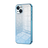 Gradient Glitter Powder Electroplated Phone Case, For iPhone 13 Pro Max, For iPhone 13 Pro, For iPhone 13, For iPhone 12, For iPhone 12 Pro Max, For iPhone 12 Pro
