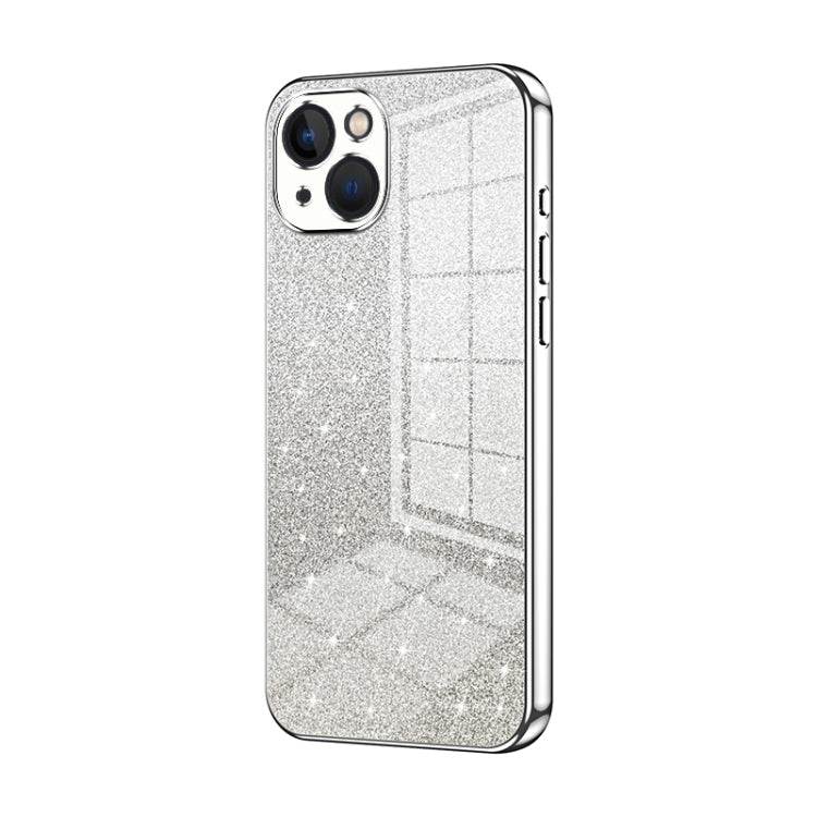 Gradient Glitter Powder Electroplated Phone Case, For iPhone 13 Pro Max, For iPhone 13 Pro, For iPhone 13, For iPhone 12, For iPhone 12 Pro Max, For iPhone 12 Pro
