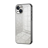 Gradient Glitter Powder Electroplated Phone Case, For iPhone 13 Pro Max, For iPhone 13 Pro, For iPhone 13, For iPhone 12, For iPhone 12 Pro Max, For iPhone 12 Pro