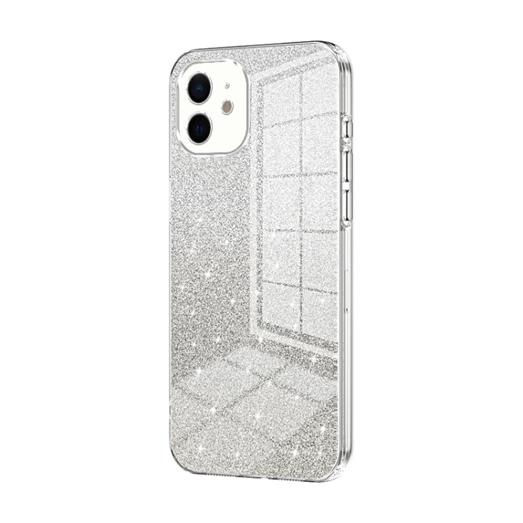 Gradient Glitter Powder Electroplated Phone Case, For iPhone 13 Pro Max, For iPhone 13 Pro, For iPhone 13, For iPhone 12, For iPhone 12 Pro Max, For iPhone 12 Pro