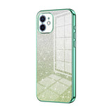 Gradient Glitter Powder Electroplated Phone Case, For iPhone 13 Pro Max, For iPhone 13 Pro, For iPhone 13, For iPhone 12, For iPhone 12 Pro Max, For iPhone 12 Pro