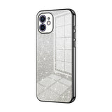 Gradient Glitter Powder Electroplated Phone Case, For iPhone 13 Pro Max, For iPhone 13 Pro, For iPhone 13, For iPhone 12, For iPhone 12 Pro Max, For iPhone 12 Pro