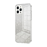 Gradient Glitter Powder Electroplated Phone Case, For iPhone 13 Pro Max, For iPhone 13 Pro, For iPhone 13, For iPhone 12, For iPhone 12 Pro Max, For iPhone 12 Pro