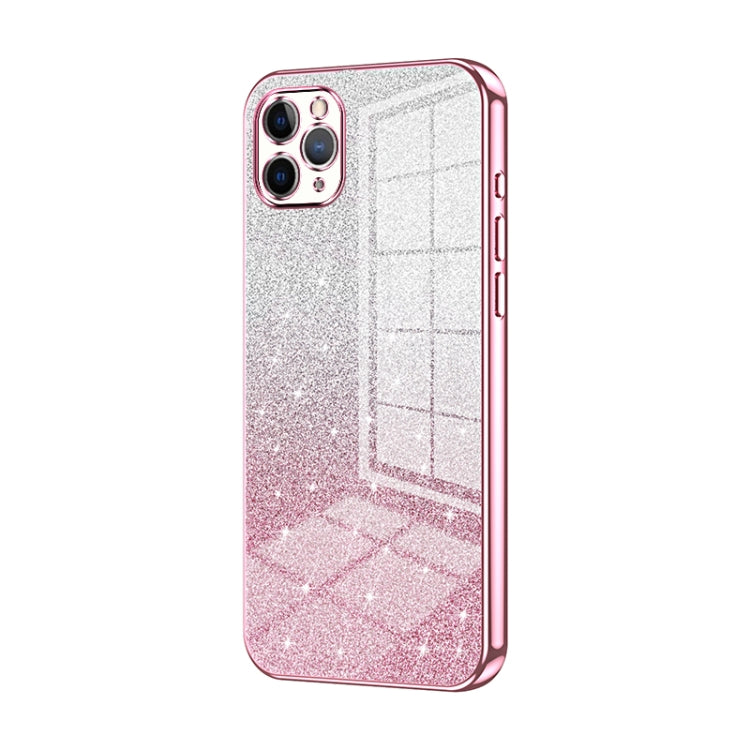 Gradient Glitter Powder Electroplated Phone Case, For iPhone 11 Pro Max, For iPhone 11, For iPhone 11 Pro, For iPhone X / XS, For iPhone XR, For iPhone XS Max