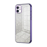 Gradient Glitter Powder Electroplated Phone Case, For iPhone 11 Pro Max, For iPhone 11, For iPhone 11 Pro, For iPhone X / XS, For iPhone XR, For iPhone XS Max