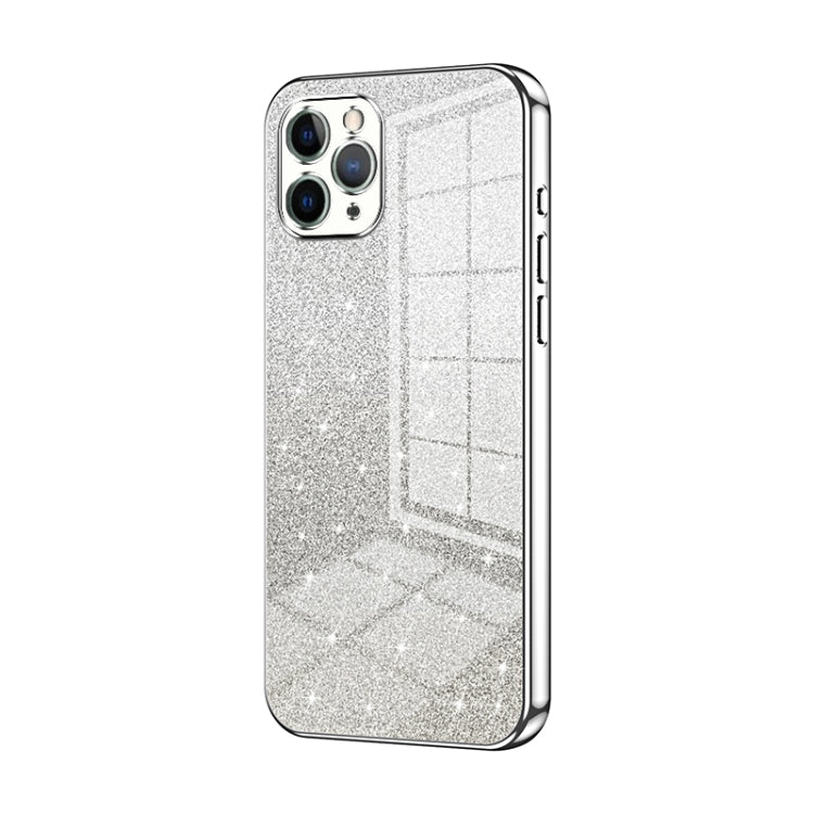 Gradient Glitter Powder Electroplated Phone Case, For iPhone 11 Pro Max, For iPhone 11, For iPhone 11 Pro, For iPhone X / XS, For iPhone XR, For iPhone XS Max