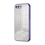 Gradient Glitter Powder Electroplated Phone Case, For iPhone 8 Plus / 7 Plus