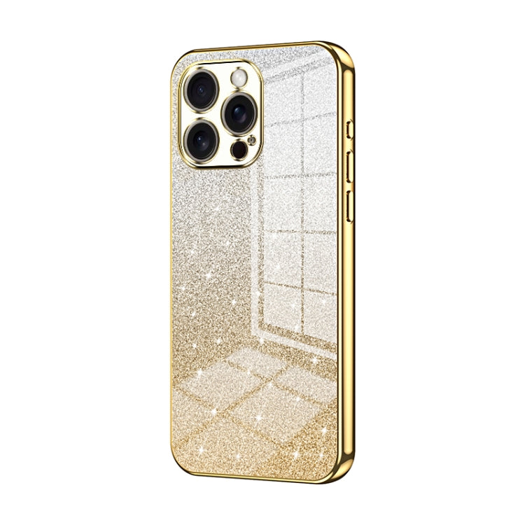 Gradient Glitter Powder Electroplated Phone Case, For iPhone 17e / 16e, For iPhone 17 Pro Max, For iPhone 17 Pro, For iPhone 17, For iPhone Air, For iPhone 16 Pro Max