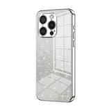 Gradient Glitter Powder Electroplated Phone Case, For iPhone 16 Pro, For iPhone 16 Plus, For iPhone 16, For iPhone 15 Pro Max, For iPhone 15 Pro, For iPhone 15 Plus