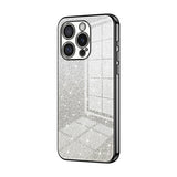 Gradient Glitter Powder Electroplated Phone Case, For iPhone 16 Pro, For iPhone 16 Plus, For iPhone 16, For iPhone 15 Pro Max, For iPhone 15 Pro, For iPhone 15 Plus