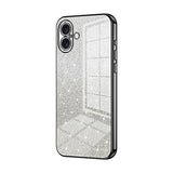 Gradient Glitter Powder Electroplated Phone Case, For iPhone 16 Pro, For iPhone 16 Plus, For iPhone 16, For iPhone 15 Pro Max, For iPhone 15 Pro, For iPhone 15 Plus