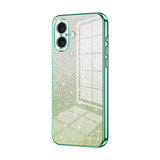 Gradient Glitter Powder Electroplated Phone Case, For iPhone 16 Pro, For iPhone 16 Plus, For iPhone 16, For iPhone 15 Pro Max, For iPhone 15 Pro, For iPhone 15 Plus