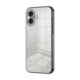 Gradient Glitter Powder Electroplated Phone Case, For iPhone 16 Pro, For iPhone 16 Plus, For iPhone 16, For iPhone 15 Pro Max, For iPhone 15 Pro, For iPhone 15 Plus