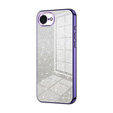 Gradient Glitter Powder Electroplated Phone Case, For iPhone 17e / 16e, For iPhone 17 Pro Max, For iPhone 17 Pro, For iPhone 17, For iPhone Air, For iPhone 16 Pro Max