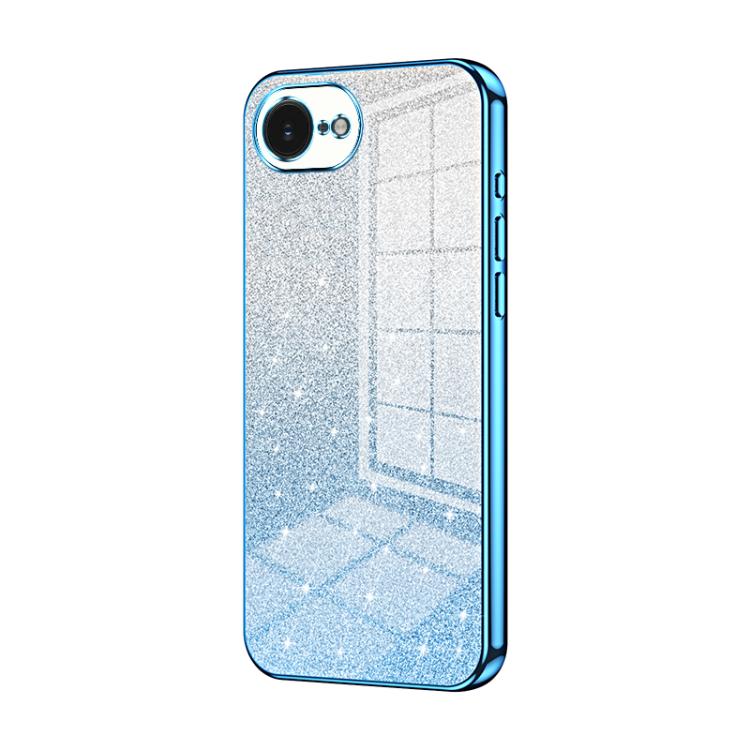 Gradient Glitter Powder Electroplated Phone Case, For iPhone 17e / 16e, For iPhone 17 Pro Max, For iPhone 17 Pro, For iPhone 17, For iPhone Air, For iPhone 16 Pro Max