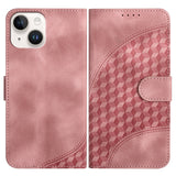 YX0060 Elephant Head Embossed Phone Leather Case with Lanyard, For iPhone 15, For iPhone 14 Plus, For iPhone 14, For iPhone 14 Pro, For iPhone 14 Pro Max, For iPhone SE 2022/SE 2020/6/7/8