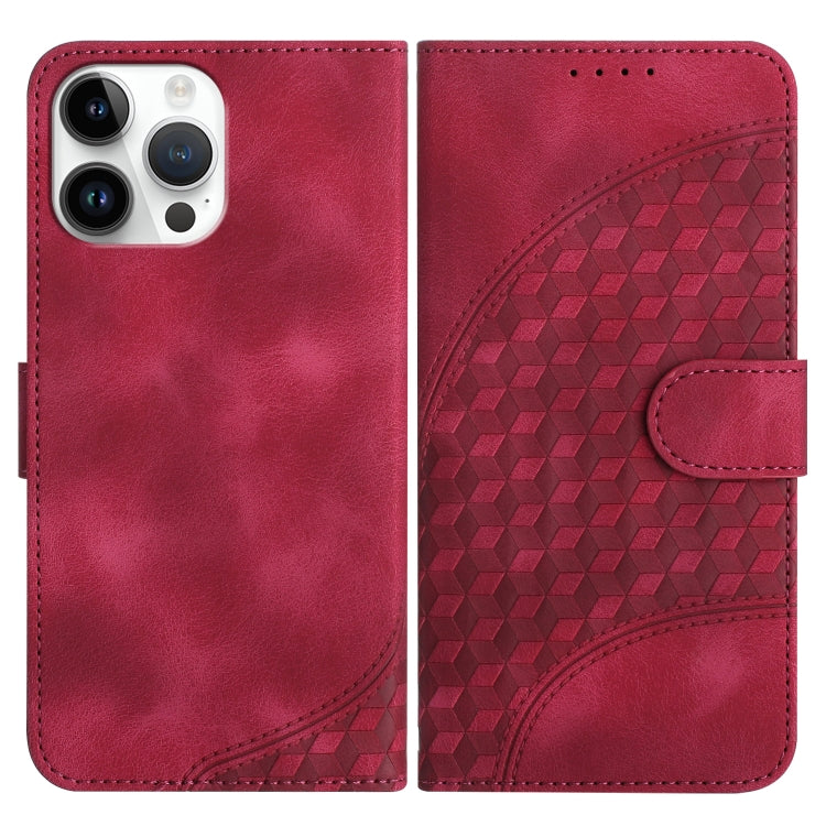 YX0060 Elephant Head Embossed Phone Leather Case with Lanyard, For iPhone 13 Pro Max, For iPhone 13 Pro, For iPhone 13, For iPhone 13 mini, For iPhone 12/12 Pro, For iPhone 12 Pro Max