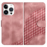 YX0060 Elephant Head Embossed Phone Leather Case with Lanyard, For iPhone 13 Pro Max, For iPhone 13 Pro, For iPhone 13, For iPhone 13 mini, For iPhone 12/12 Pro, For iPhone 12 Pro Max