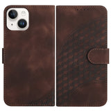 YX0060 Elephant Head Embossed Phone Leather Case with Lanyard, For iPhone 13 Pro Max, For iPhone 13 Pro, For iPhone 13, For iPhone 13 mini, For iPhone 12/12 Pro, For iPhone 12 Pro Max