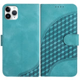 YX0060 Elephant Head Embossed Phone Leather Case with Lanyard, For iPhone 12 mini, For iPhone 11 Pro Max, For iPhone 11, For iPhone 11 Pro, For iPhone XS / X, For iPhone XR