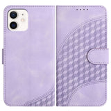 YX0060 Elephant Head Embossed Phone Leather Case with Lanyard, For iPhone 12 mini, For iPhone 11 Pro Max, For iPhone 11, For iPhone 11 Pro, For iPhone XS / X, For iPhone XR