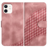 YX0060 Elephant Head Embossed Phone Leather Case with Lanyard, For iPhone 12 mini, For iPhone 11 Pro Max, For iPhone 11, For iPhone 11 Pro, For iPhone XS / X, For iPhone XR