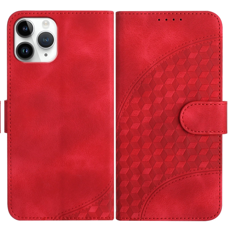 YX0060 Elephant Head Embossed Phone Leather Case with Lanyard, For iPhone 12 mini, For iPhone 11 Pro Max, For iPhone 11, For iPhone 11 Pro, For iPhone XS / X, For iPhone XR