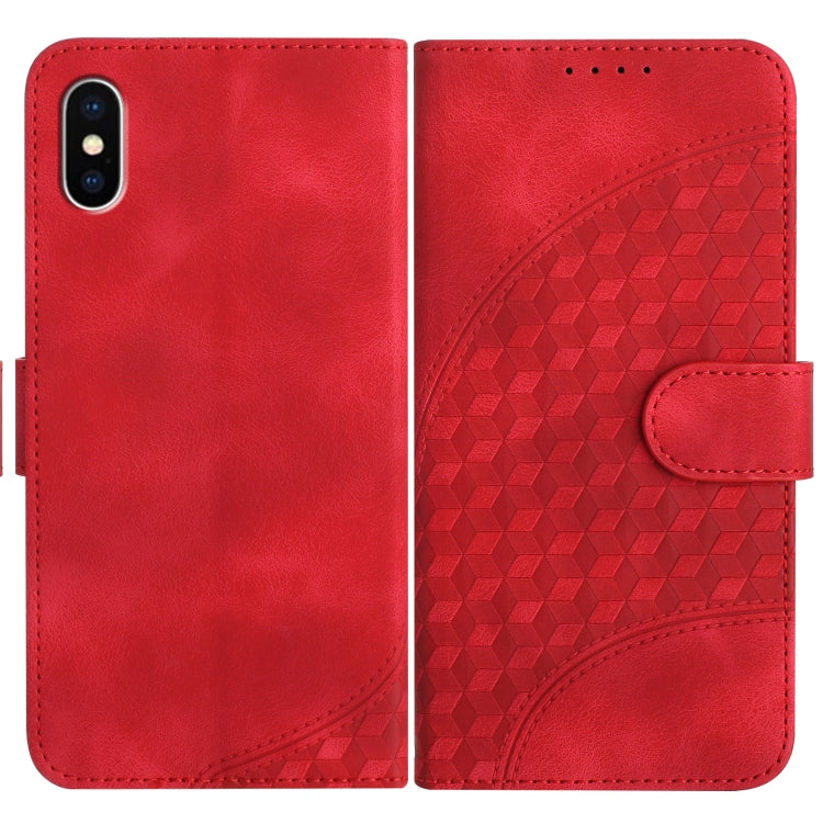 YX0060 Elephant Head Embossed Phone Leather Case with Lanyard, For iPhone 12 mini, For iPhone 11 Pro Max, For iPhone 11, For iPhone 11 Pro, For iPhone XS / X, For iPhone XR