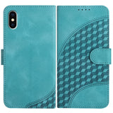 YX0060 Elephant Head Embossed Phone Leather Case with Lanyard, For iPhone 12 mini, For iPhone 11 Pro Max, For iPhone 11, For iPhone 11 Pro, For iPhone XS / X, For iPhone XR