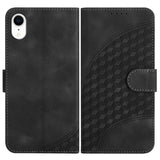YX0060 Elephant Head Embossed Phone Leather Case with Lanyard, For iPhone 12 mini, For iPhone 11 Pro Max, For iPhone 11, For iPhone 11 Pro, For iPhone XS / X, For iPhone XR