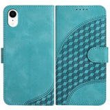 YX0060 Elephant Head Embossed Phone Leather Case with Lanyard, For iPhone 12 mini, For iPhone 11 Pro Max, For iPhone 11, For iPhone 11 Pro, For iPhone XS / X, For iPhone XR