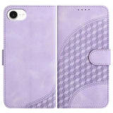YX0060 Elephant Head Embossed Phone Leather Case with Lanyard, For iPhone 17e / 16e, For iPhone 17 Pro Max, For iPhone 17 Pro, For iPhone 17, For iPhone Air, For iPhone 16 Pro Max