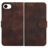 YX0060 Elephant Head Embossed Phone Leather Case with Lanyard, For iPhone 17e / 16e, For iPhone 17 Pro Max, For iPhone 17 Pro, For iPhone 17, For iPhone Air, For iPhone 16 Pro Max