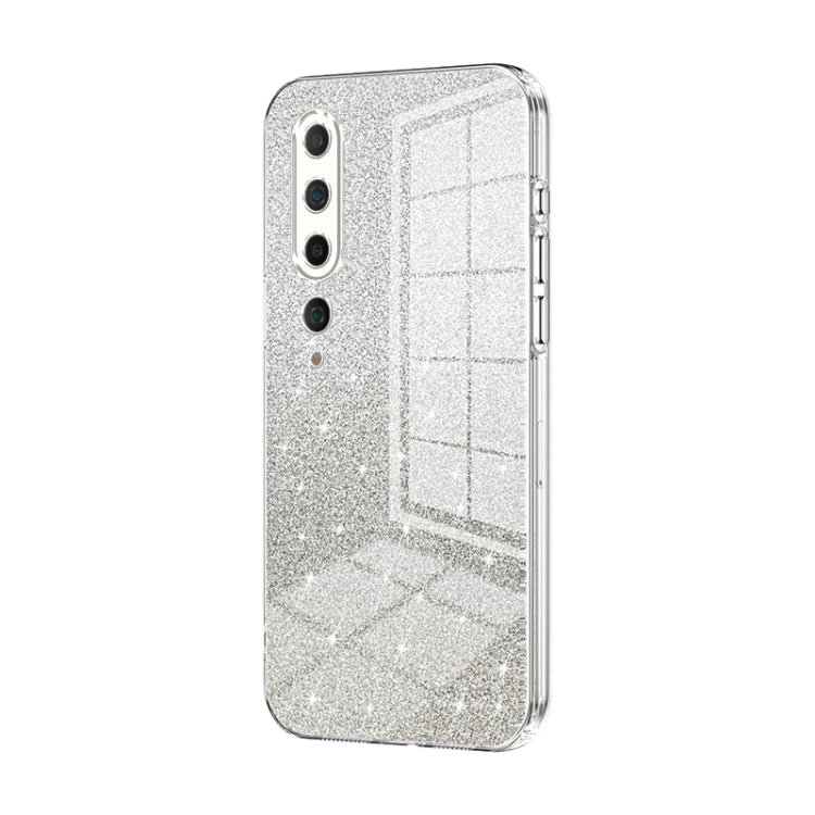 Gradient Glitter Powder Electroplated Phone Case, For Xiaomi Mi 10 Ultra, For Xiaomi Mi 10 Pro 5G, For Xiaomi Mi 10 5G, For Xiaomi Mi CC9 Pro / Mi Note 10, For Xiaomi Mi CC9e / Mi A3, For Xiaomi Mi 9
