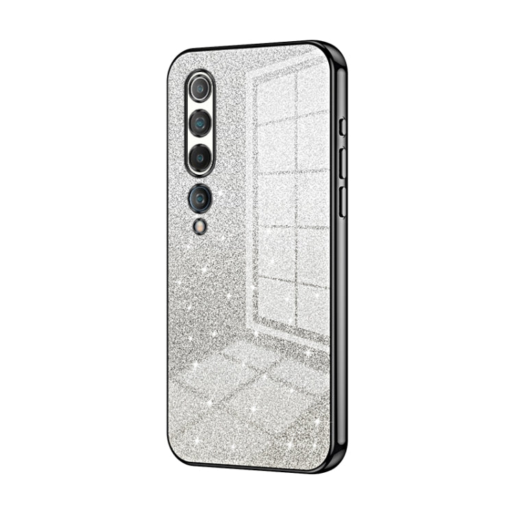 Gradient Glitter Powder Electroplated Phone Case, For Xiaomi Mi 10 Ultra, For Xiaomi Mi 10 Pro 5G, For Xiaomi Mi 10 5G, For Xiaomi Mi CC9 Pro / Mi Note 10, For Xiaomi Mi CC9e / Mi A3, For Xiaomi Mi 9