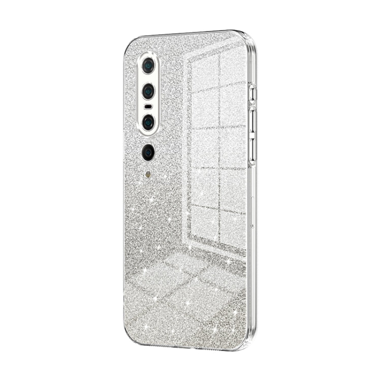 Gradient Glitter Powder Electroplated Phone Case, For Xiaomi Mi 10 Ultra, For Xiaomi Mi 10 Pro 5G, For Xiaomi Mi 10 5G, For Xiaomi Mi CC9 Pro / Mi Note 10, For Xiaomi Mi CC9e / Mi A3, For Xiaomi Mi 9