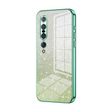 Gradient Glitter Powder Electroplated Phone Case, For Xiaomi Mi 10 Ultra, For Xiaomi Mi 10 Pro 5G, For Xiaomi Mi 10 5G, For Xiaomi Mi CC9 Pro / Mi Note 10, For Xiaomi Mi CC9e / Mi A3, For Xiaomi Mi 9