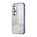Gradient Glitter Powder Electroplated Phone Case, For Xiaomi Mix 4, For Xiaomi Mi 10S, For Xiaomi Mi 11 Ultra, For Xiaomi Mi 11 Pro, For Xiaomi Mi 11, For Xiaomi Mi 10 Lite 5G