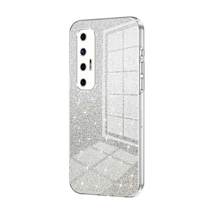Gradient Glitter Powder Electroplated Phone Case, For Xiaomi Mix 4, For Xiaomi Mi 10S, For Xiaomi Mi 11 Ultra, For Xiaomi Mi 11 Pro, For Xiaomi Mi 11, For Xiaomi Mi 10 Lite 5G