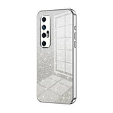Gradient Glitter Powder Electroplated Phone Case, For Xiaomi Mix 4, For Xiaomi Mi 10S, For Xiaomi Mi 11 Ultra, For Xiaomi Mi 11 Pro, For Xiaomi Mi 11, For Xiaomi Mi 10 Lite 5G
